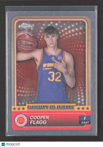 2024 Topps Chrome McDonald's All American Cooper Flagg #78