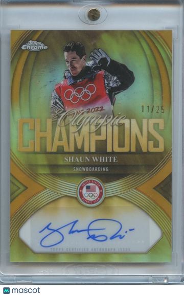 2026 Topps Chrome Shaun White Topps