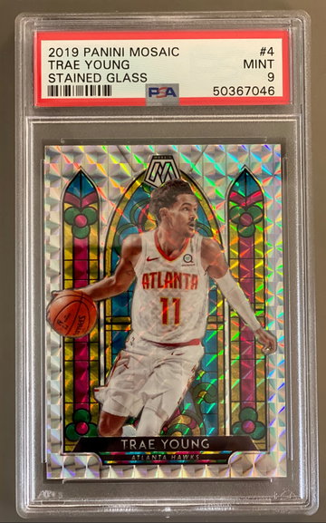 Trae Young Stained Glass 50367046