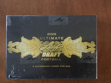2015 Leaf Ultimate Draft Football Hobby Box
