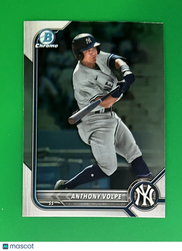 2022 Bowman Draft Anthony Volpe #BDC-68 Chrome Chrome Prospect