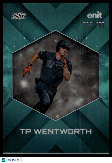 2026 ONIT Athlete Gravity TP Wentworth #90 Teal SN
