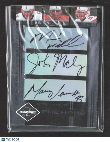 2006 Leaf Limited Phenoms Manny Lawson Mario Williams John McCargo #298 /960