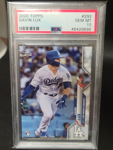 2020 Topps Gavin Lux Psa 10