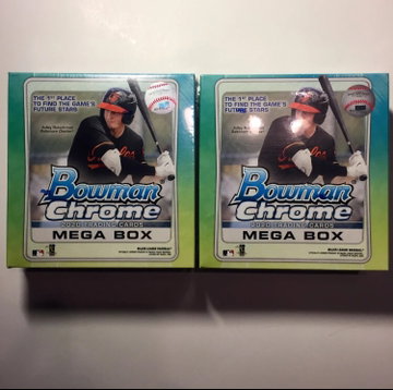2020 Bowman Chrome Mega Box Lot