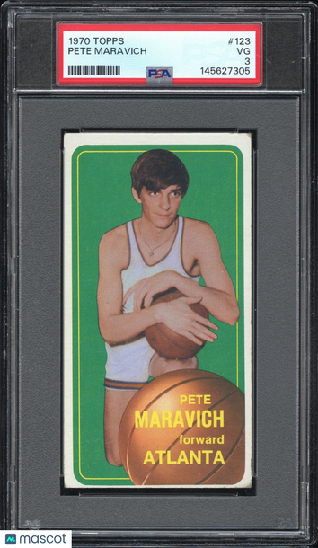 1970 Topps Pete Maravich #123 PSA 3