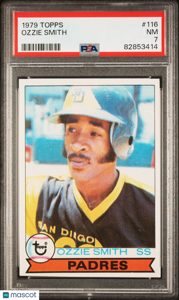 1979 Topps Ozzie Smith #116 PSA 7