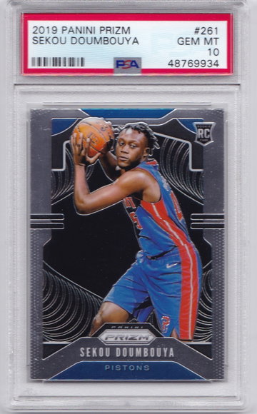 Sekou Doumbouya 2019 Prizm PSA 10 
