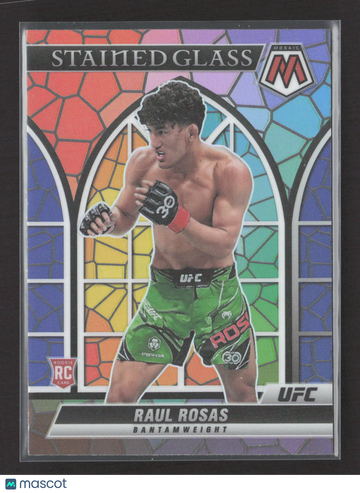 2023 Panini Chronicles Mosaic Stained Glass Raul Rosas #22 RC