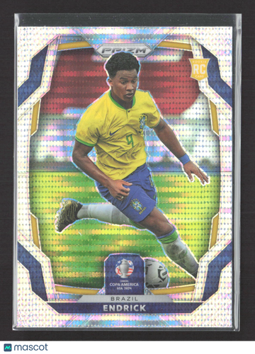 2024 Panini Prizm Copa America Endrick #24 Silver RC