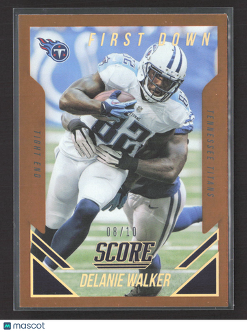 2015 Panini Score Delanie Walker #297 First Down /10