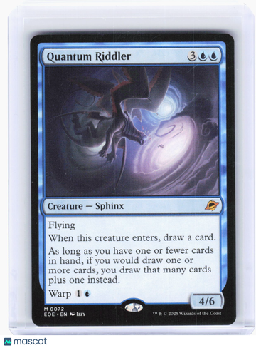 Edge of Eternities Quantum Riddler Non-Foil Mythic #72