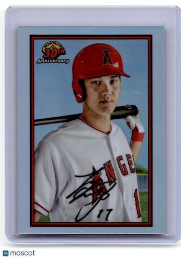 Shohei Ohtani 2019 Bowman 30th Anniversary Short Print Parallel/Variety #B30-SO