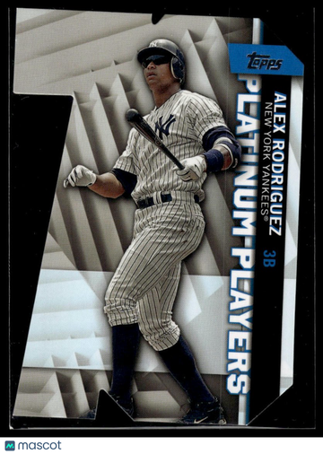 2021 Topps Alex Rodriguez #PDC-44 Platinum Players Die Cut