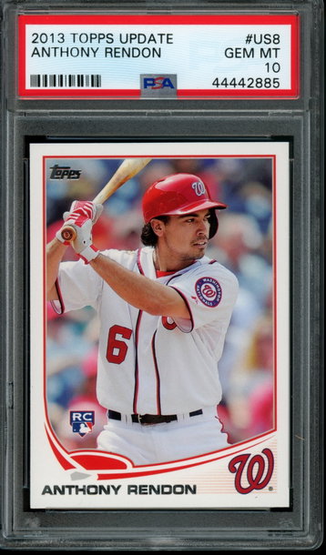 2013 Topps Update Anthony Rendon PSA 10 Gem Mint