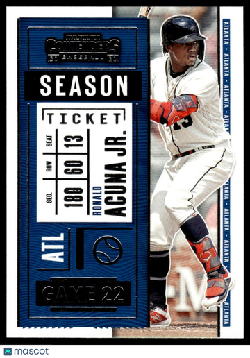 2020 Panini Contenders Ronald Acuna Jr. #64