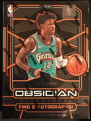 2019-20 Panini Obsidian Basketball Hobby Box