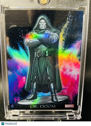 2026 Spades Customs Marvel Holographic Doctor Doom Custom Made Trading Card