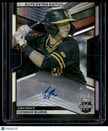 2023 Panini Elite Extra Edition Connor Burns #59 Signatures Die Cut AU,SN