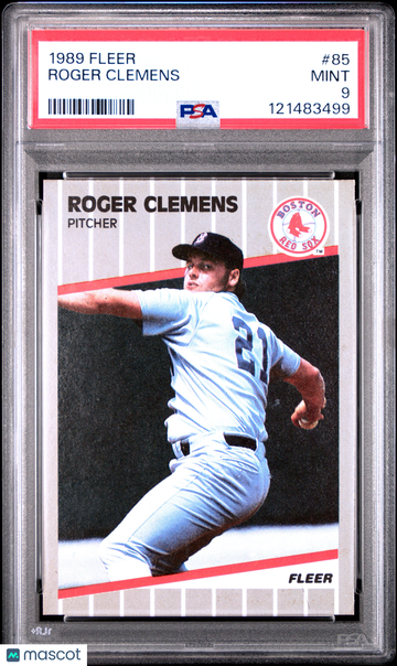 1989 Fleer Roger Clemens #85 PSA 9