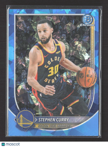 2024 Topps Bowman Chrome Stephen Curry #BCV-115 Blue Sapphire