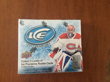 2017/18 upper deck ICE hockey hobby box