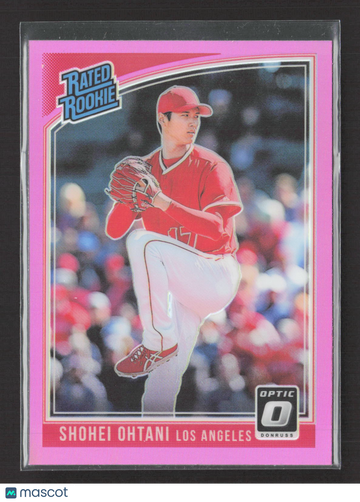 2018 Panini Donruss Optic Shohei Ohtani #176 Pink