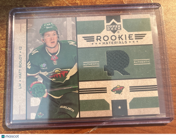 2022-23 Upper Deck Matt Boldy #RT-MB Materials Rookie