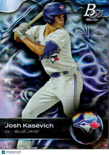 2023 Bowman Platinum Josh Kasevich #TOP-41 Top Prospects Ice Foil