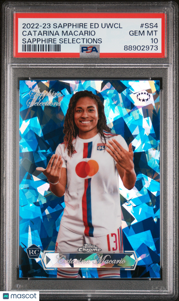2022-23 Topps Chrome Sapphire Catarina Macario #SS4 PSA 10