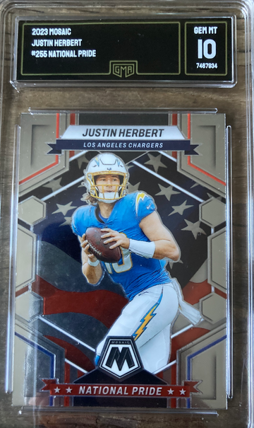 GMA 10 2023 Mosaic Justin Herbert #255 national pride