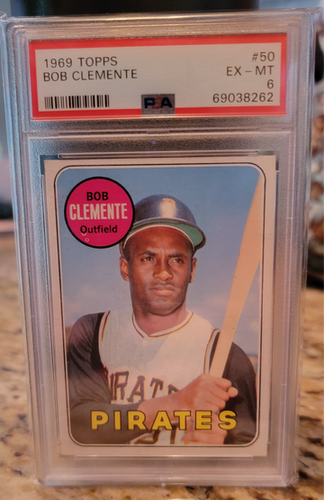 1969 Topps Roberto Clemente #50 PSA 6
