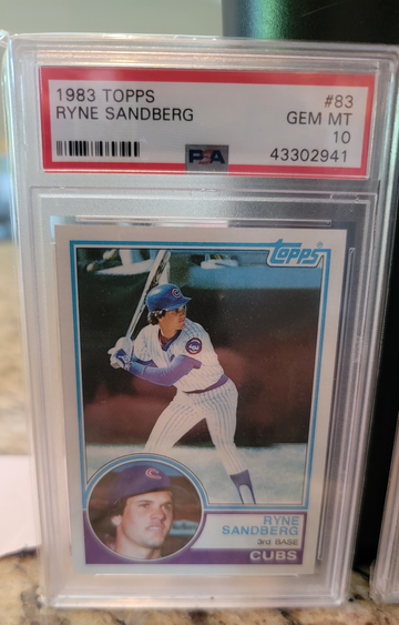 1983 Topps Ryne Sandberg RC #83 PSA 10