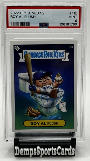 2022 GPK X MLB S2 Bobby Witt Jr. RC ROY AL Flush PSA 9 #11b Kansas City Royals