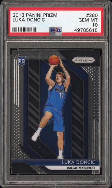 2018 PRIZM Luka Doncic PSA 10 Rookie RC