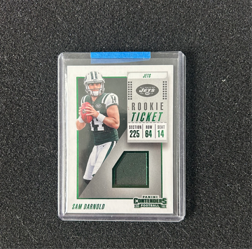 2018 Contenders Sam Darnold Rookie Ticket Patch