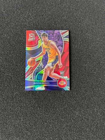 Austin Reaves 2022 Spectra Asia TMall Rookie Red refractor 