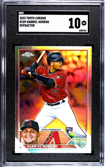 2023 Topps Chrome #189 Gabriel Moreno Refractor