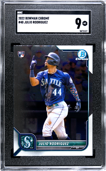 2022 Bowman Chrome #48 Julio Rodriguez