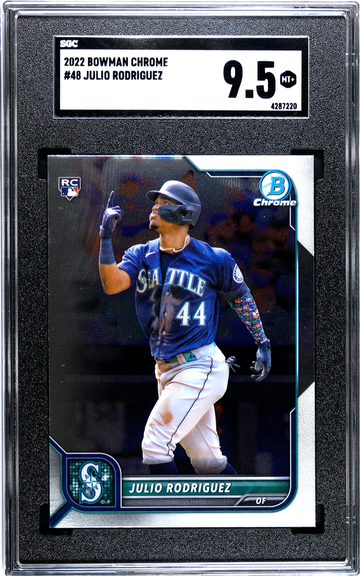 2022 Bowman Chrome #48 Julio Rodriguez