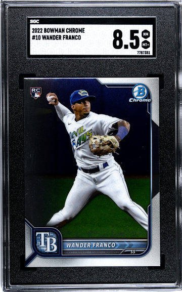 2022 Bowman Chrome #10 Wander Franco