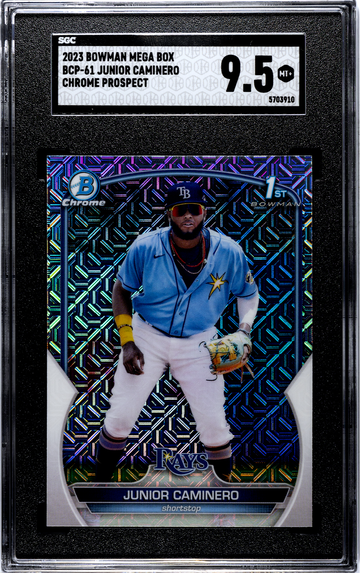 2023 Bowman Mega Box BCP-61 Junior Caminero Chrome Prospect