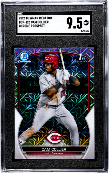 2023 Bowman Mega Box BCP-125 Cam Collier Chrome Prospect