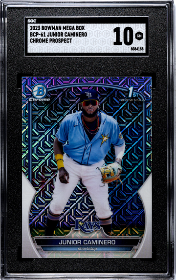 2023 Bowman Mega Box BCP-61 Junior Caminero Chrome Prospect