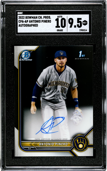 2022 Bowman Chrome Prospect CPA-AP Antonio Pinero Auto