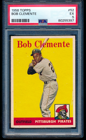 1958 Topps Roberto Clemente #52 PSA 5 + Centered