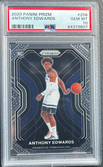 2020 Panini Prizm Anthony Edwards - Timberwolves