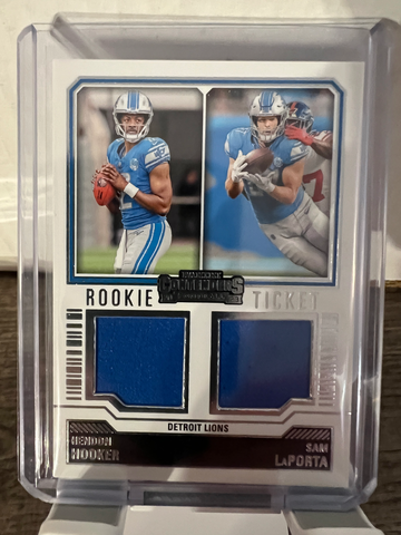 2023 Contenders dual jersey Laporta/Hooker