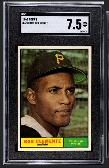 1961 Topps #388 Roberto Clemente SGC 7.5