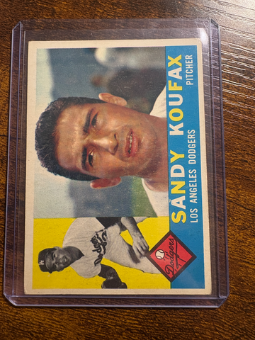 1960 Topps Sandy Koufax #343